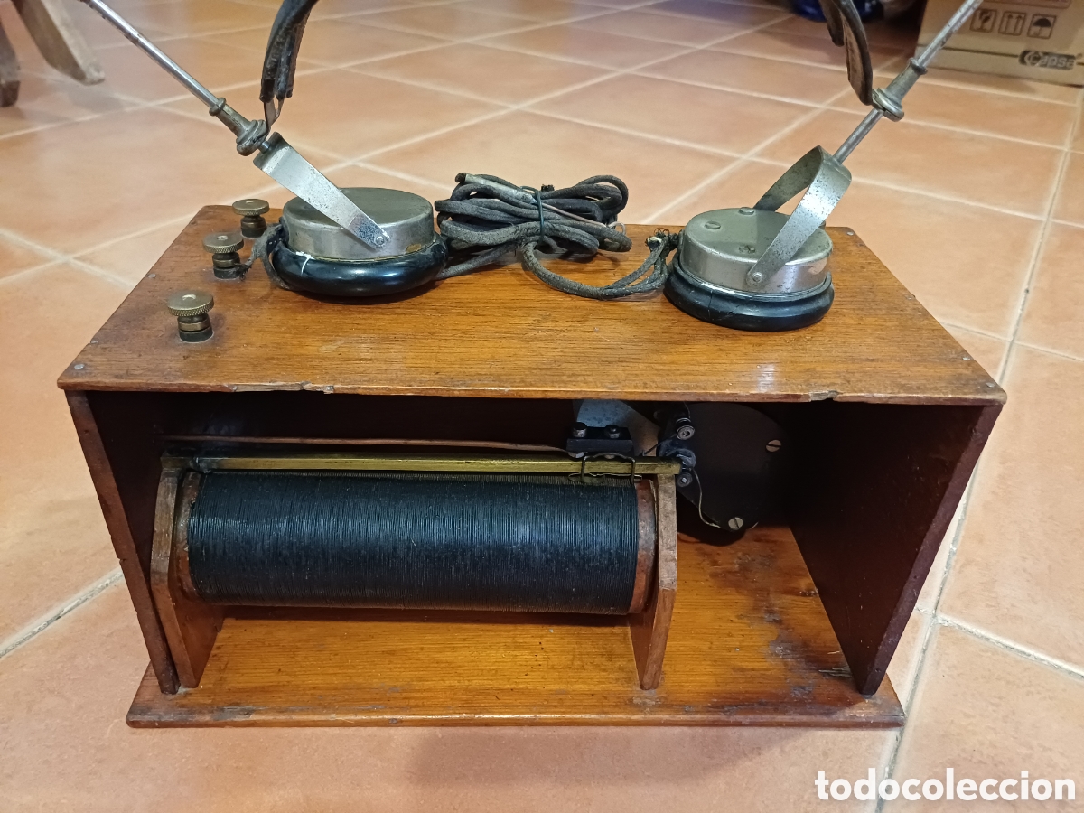 Antig&uuml;edades: Radio Galena con auriculares - Foto 7