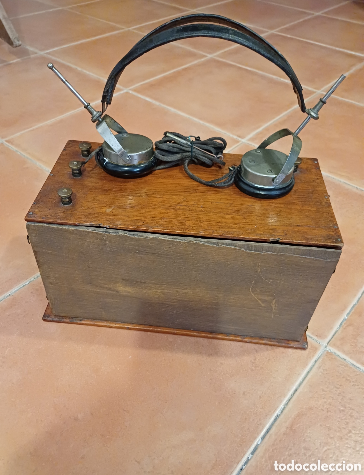 Antig&uuml;edades: Radio Galena con auriculares - Foto 8