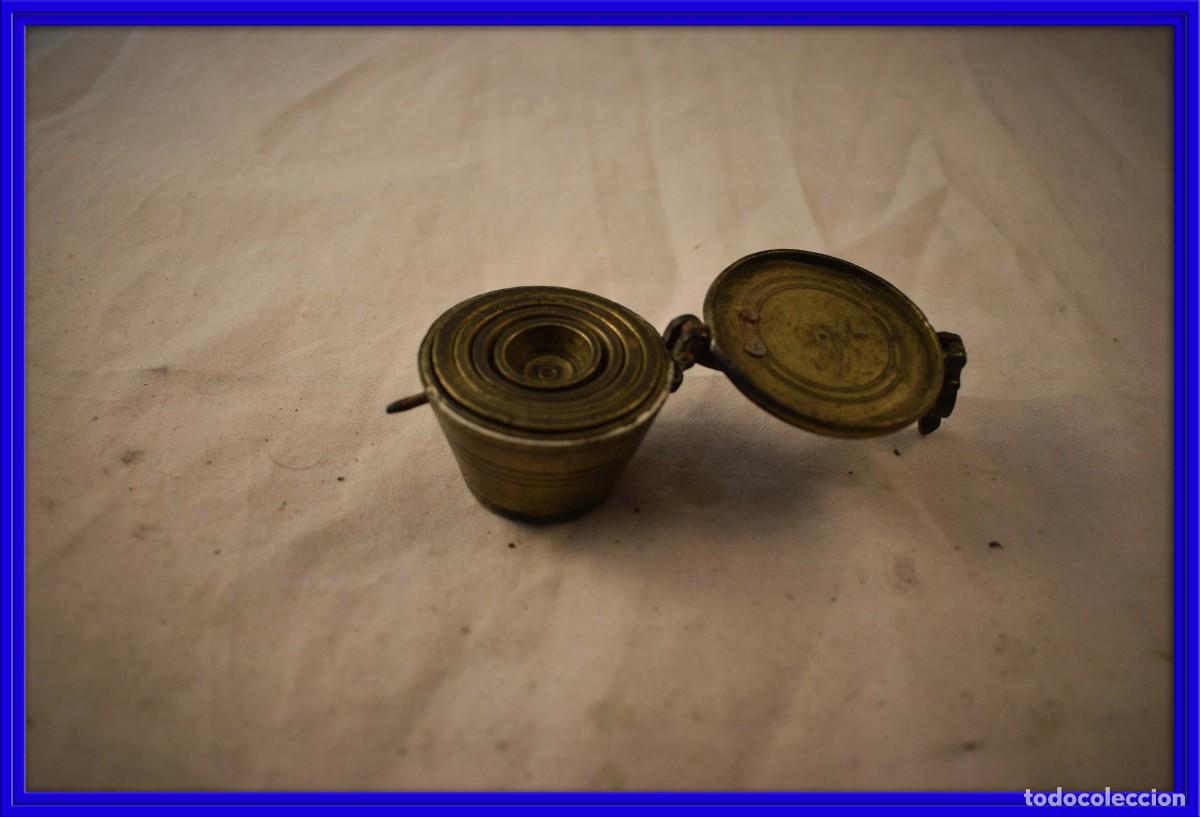 Antiquit&auml;ten: Ponderales de vasos anidados de bronce del siglo XIX