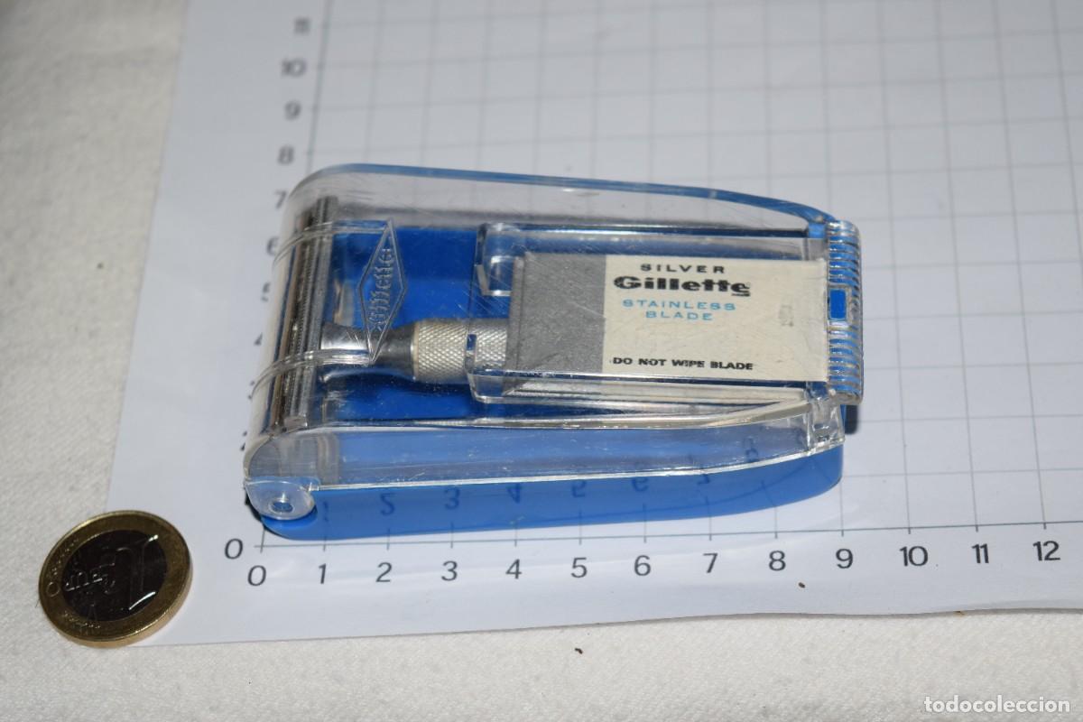 Antig&uuml;edades: Antigua/Vintage - Caja / Estuche maquinilla afeitar Gillette / Made In England &iexcl;Mira fotos/detalles!