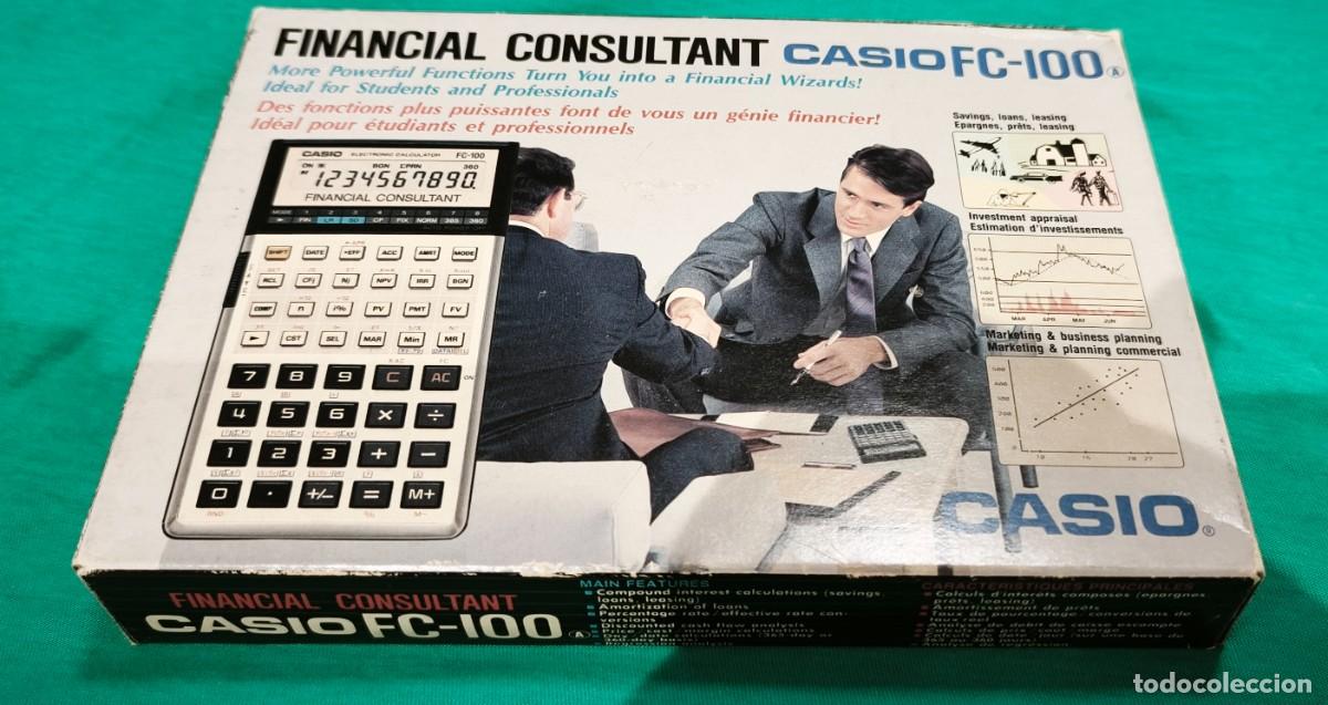 Oggetti Antichi: Calculadora Financial Consultant Casio FC-100