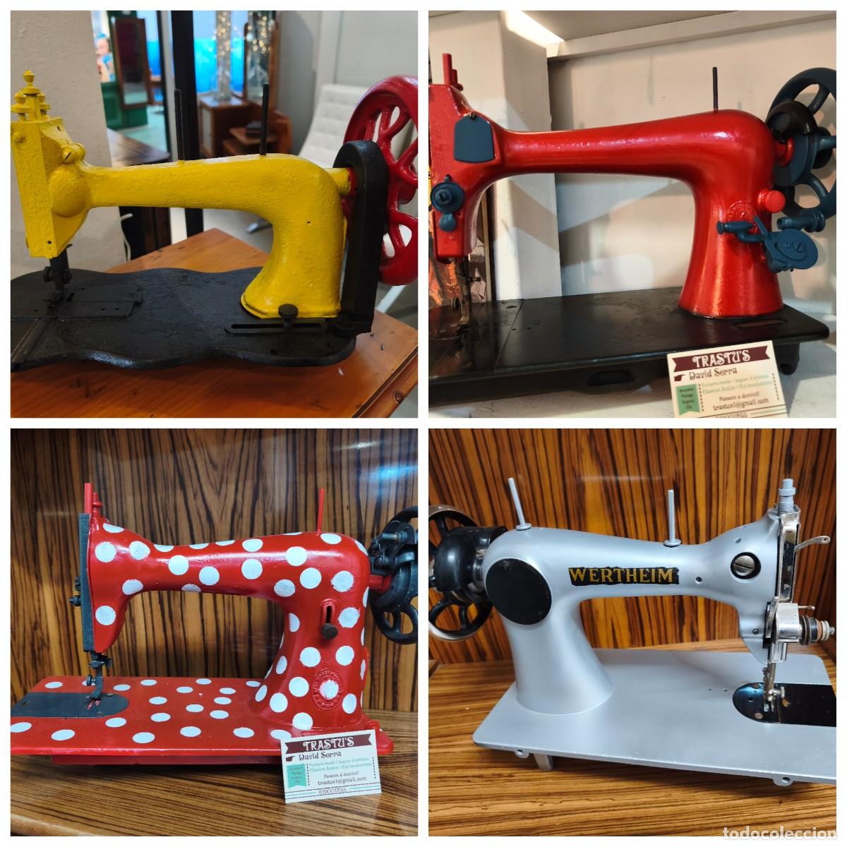 Antiquit&eacute;s: Cabezas M&aacute;quinas de Coser Fantas&iacute;a . Ideal Decoraci&oacute;n.