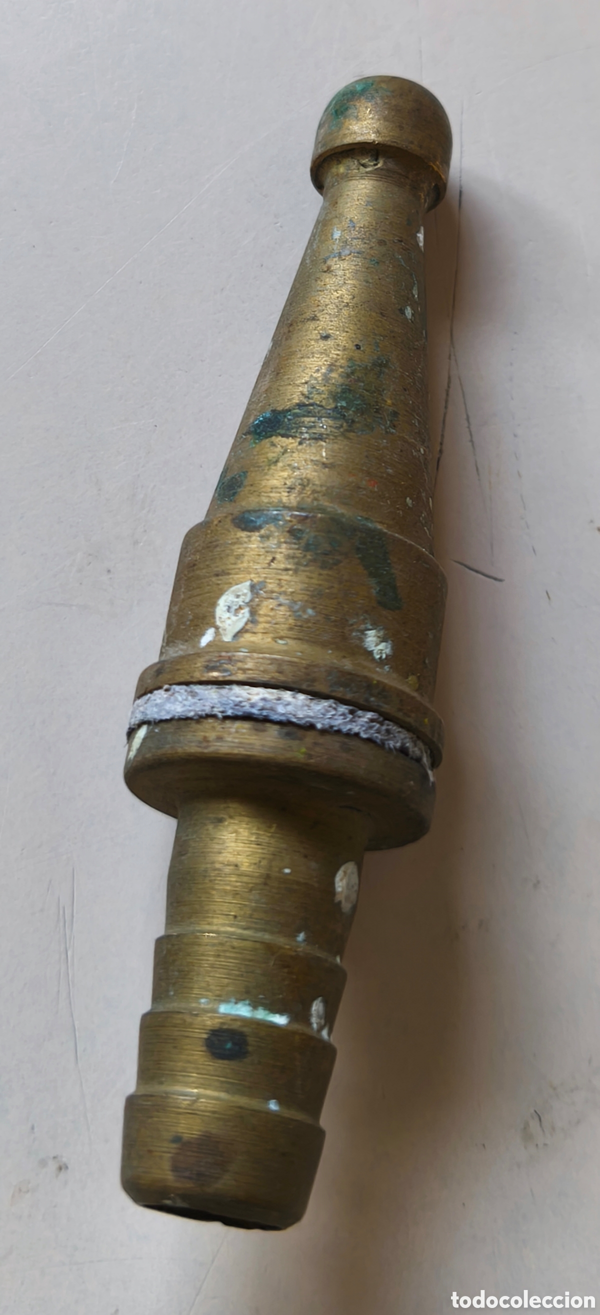 Antig&uuml;edades: Pieza o boca de Manguera antigua. - Foto 2