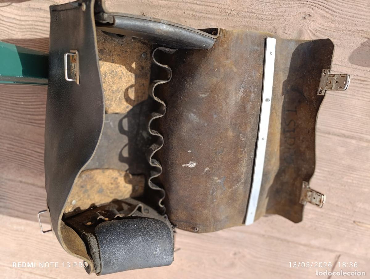 Antig&uuml;edades: ANTIGUO BOLSO HERRAMIENTAS RENFE. - Foto 4