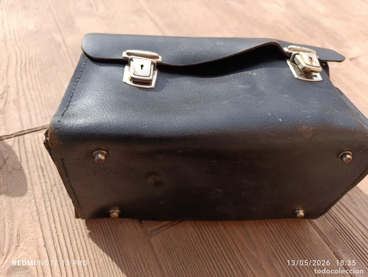 Antig&uuml;edades: ANTIGUO BOLSO HERRAMIENTAS RENFE. - Foto 1