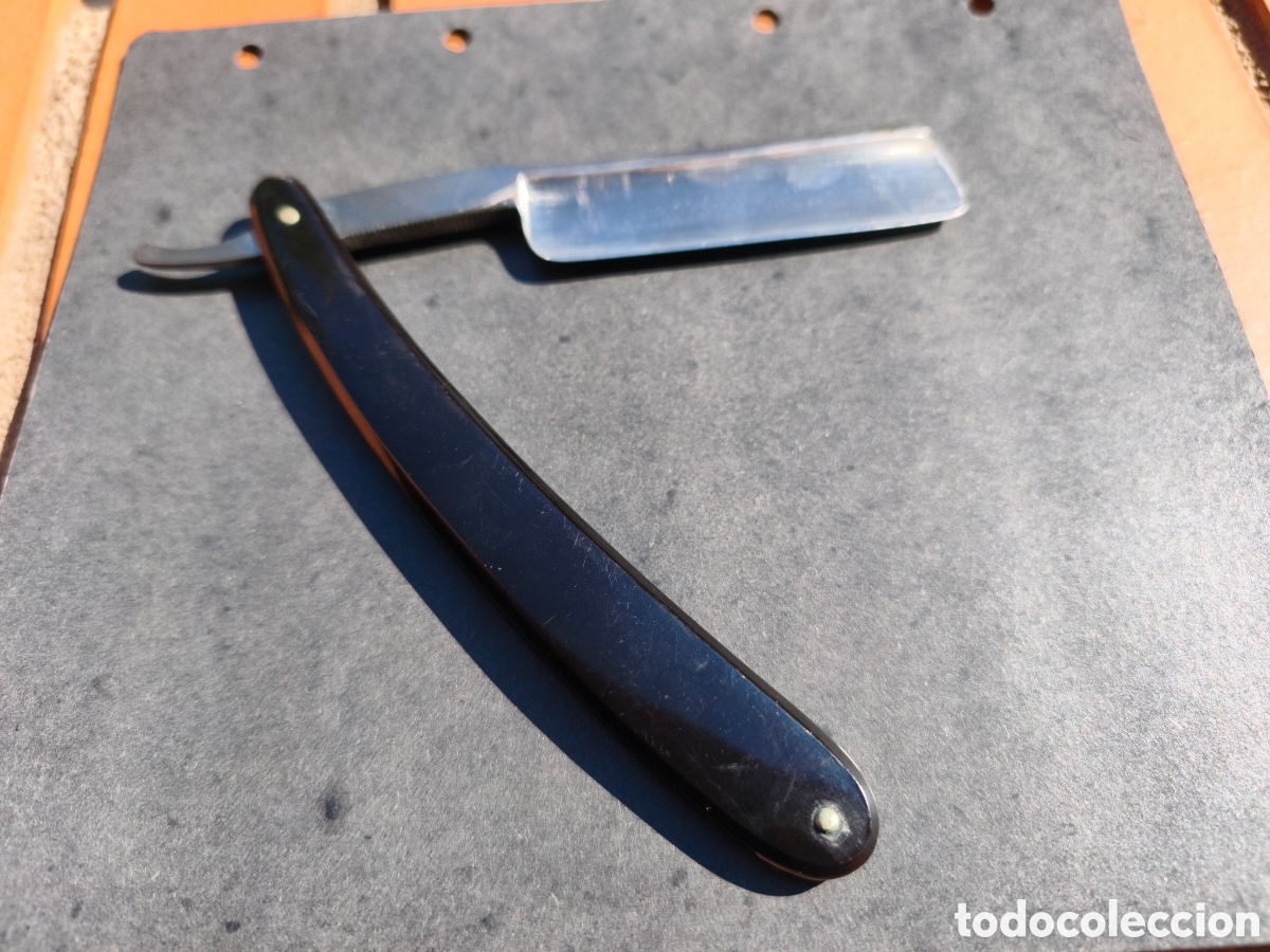 Antig&uuml;edades: Navaja de barbero ranser - Foto 2