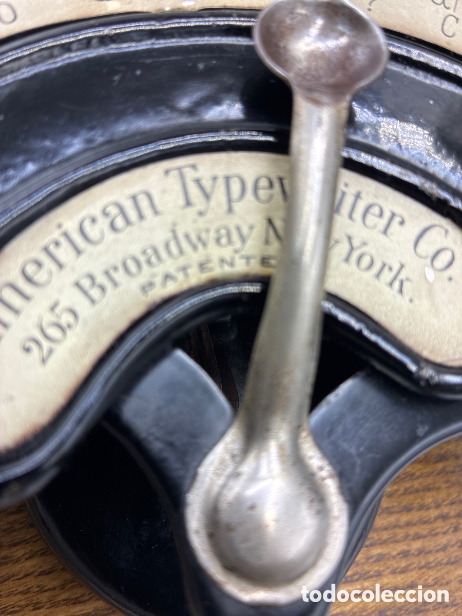 Antig&uuml;edades: M&aacute;quina de escribir American Typewriter. - Foto 4