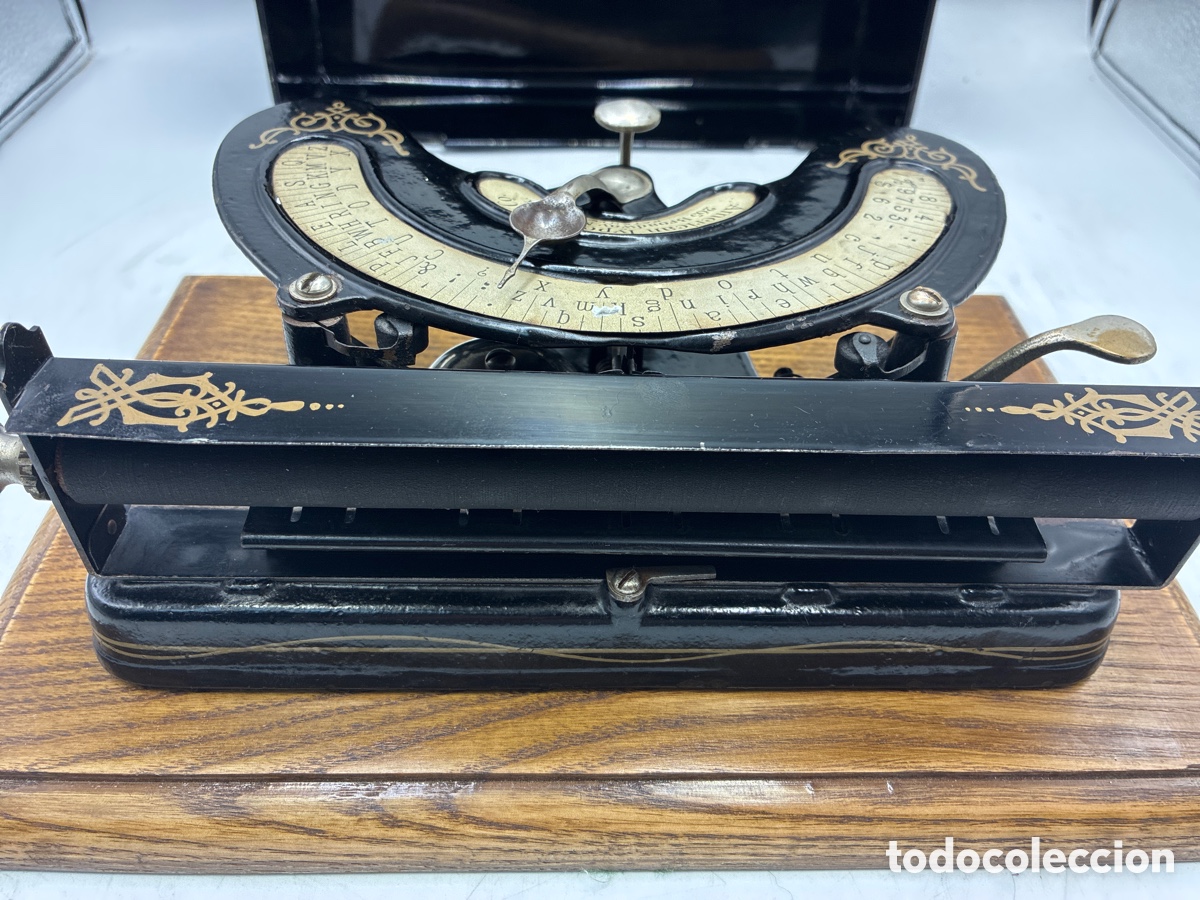 Antig&uuml;edades: M&aacute;quina de escribir American Typewriter. - Foto 6