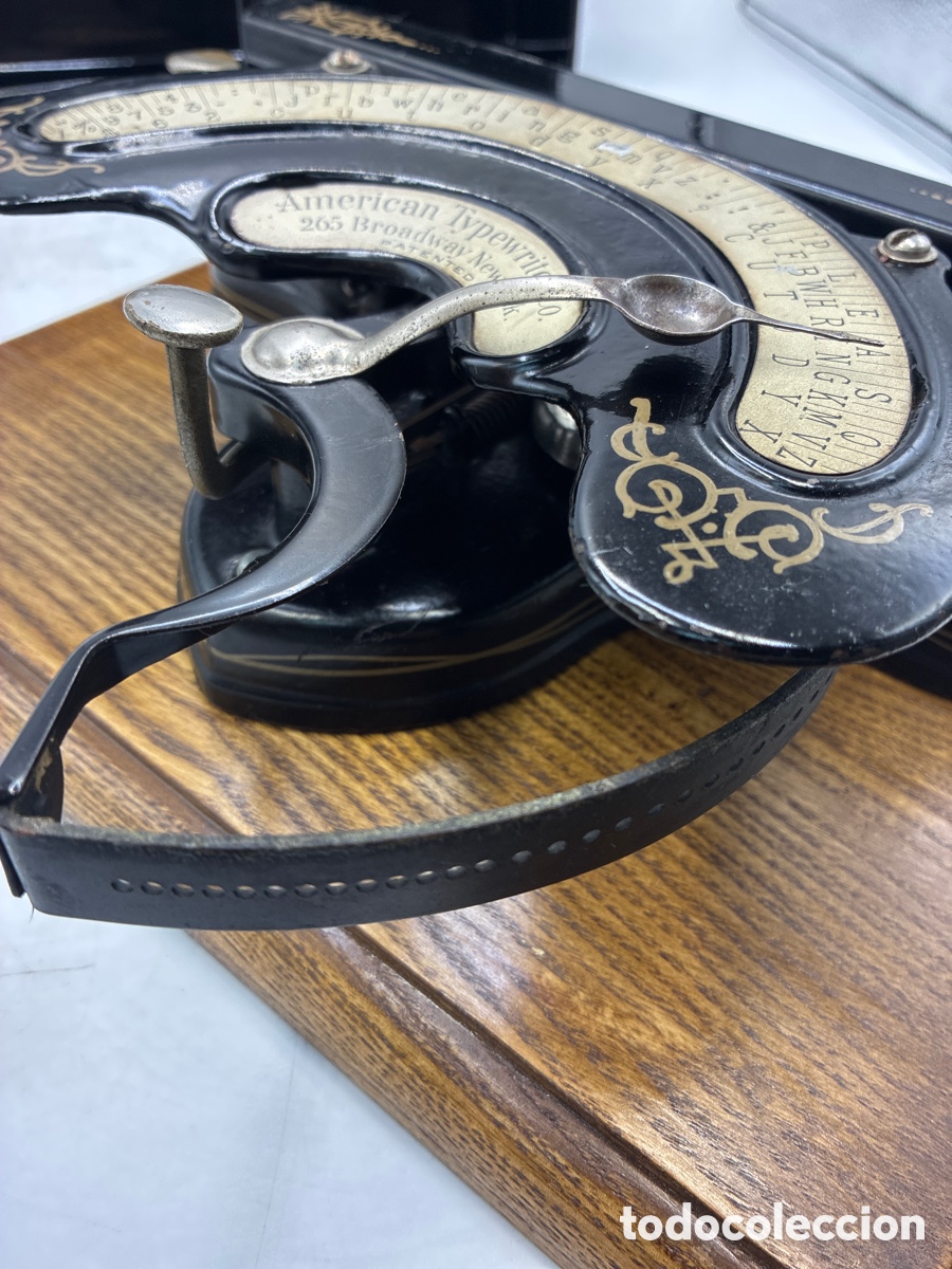 Antig&uuml;edades: M&aacute;quina de escribir American Typewriter. - Foto 7