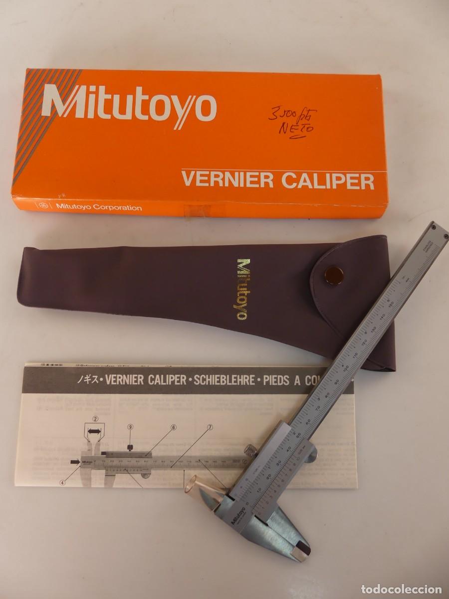 Antiguidades: PIE DE REY MITUTOYO CALIBRE INOX MADE IN JAPAN-HERRAMIENTA MECANICO,HERRAMIENTA PRECISION