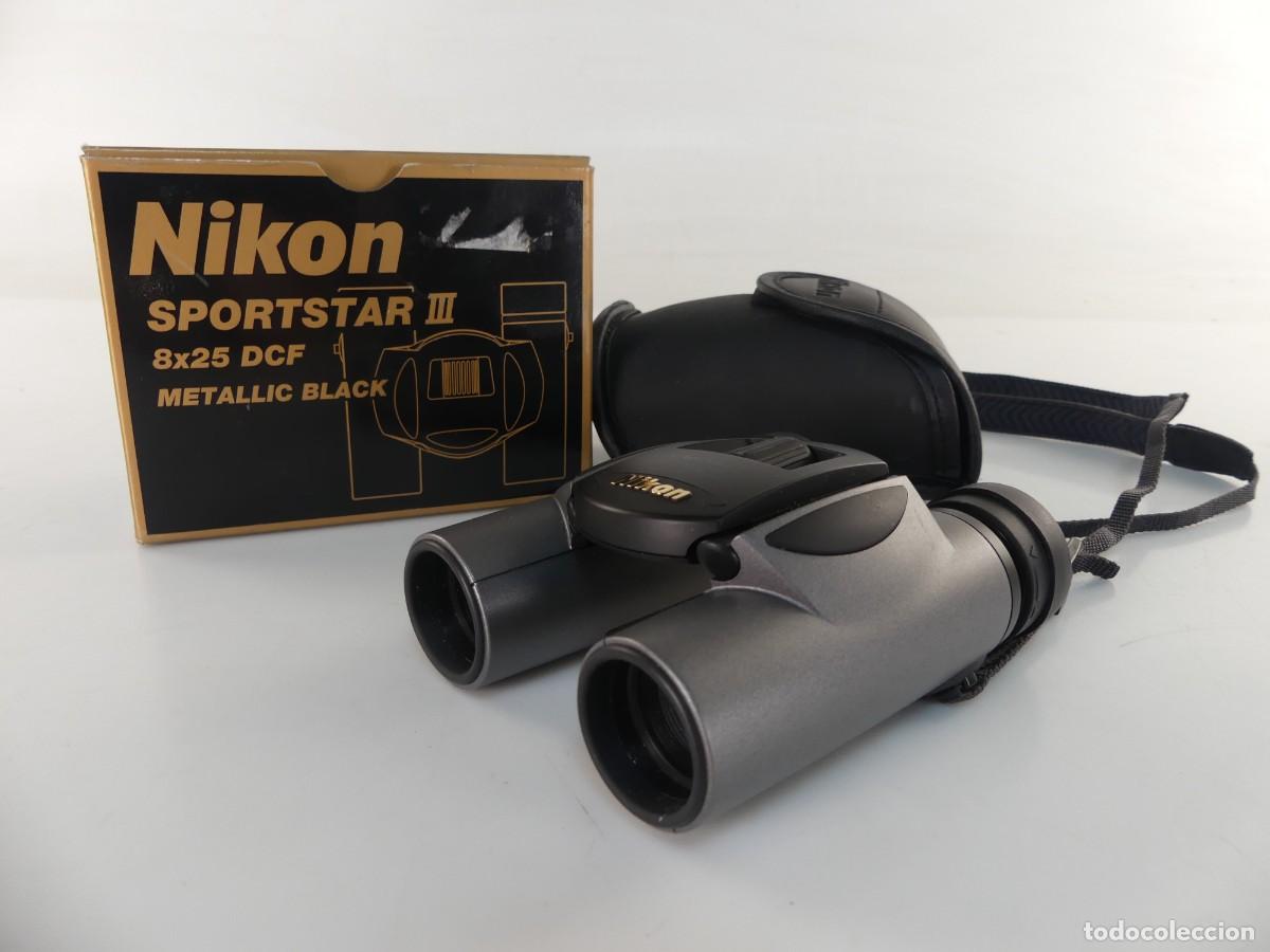 Antiquit&auml;ten: PRISMATICOS NIKON SPORTSTAR III 8 X 25 METALLIC BLACK CON CAJA