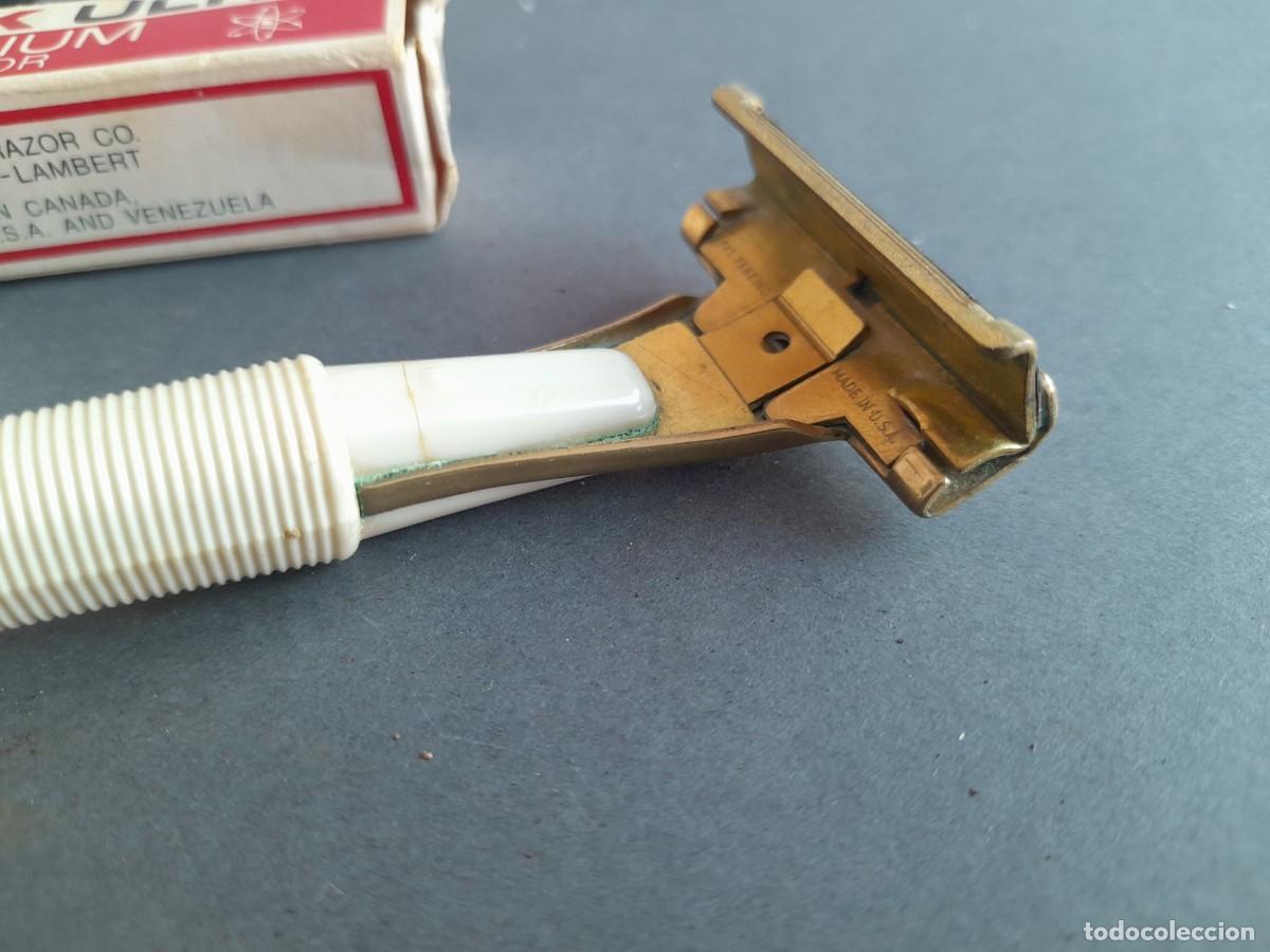 Antig&uuml;edades: M&aacute;quinlla de afeitar eversharp schick, con 3 inyectores de hojas - Foto 4