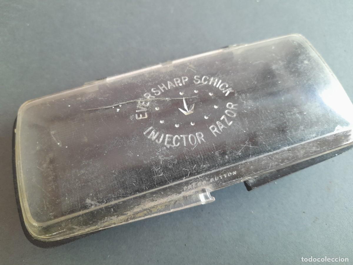 Antig&uuml;edades: M&aacute;quinlla de afeitar eversharp schick, con 3 inyectores de hojas - Foto 8