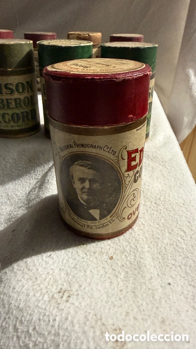 Antig&uuml;edades: Cilindros Fon&oacute;grafo Edison 1902 - Foto 4