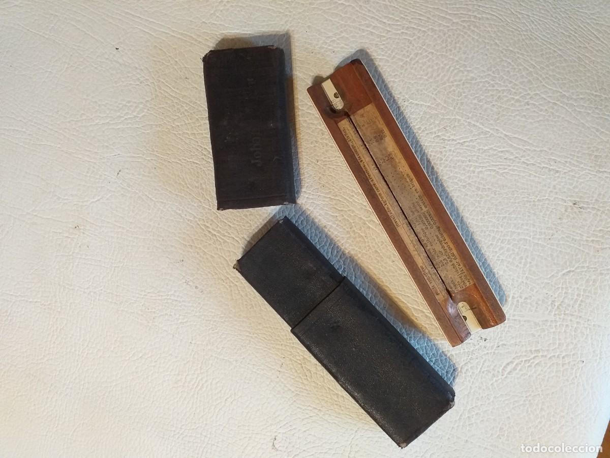 Antiguidades: ANTIGUA REGLA DE C&Aacute;LCULO JOHANN FABER N&ordm; 9202 MADERA MUY DIFICIL DE CONSEGUIR