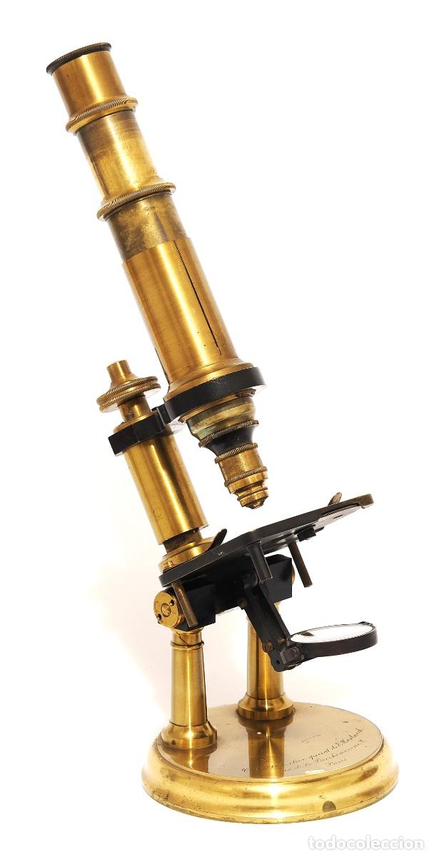 Antiquit&eacute;s: Microscopio antiguo Verick (c.1870)