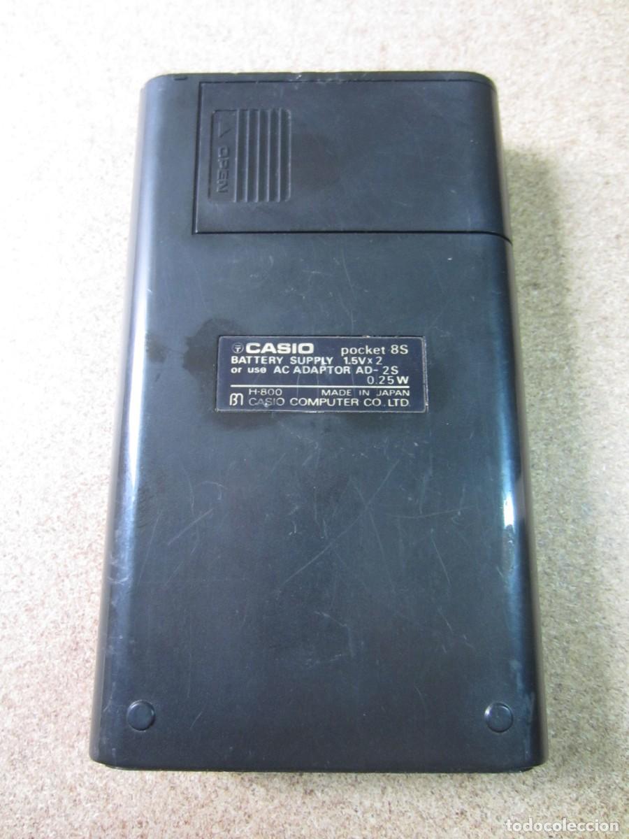 Antig&uuml;edades: Calculadora Casio Pocket 8S VFD - Foto 4