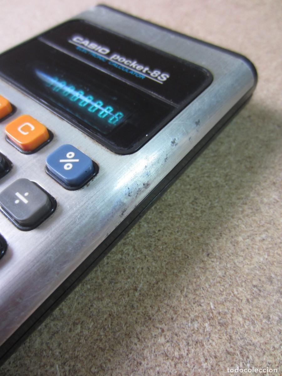 Antig&uuml;edades: Calculadora Casio Pocket 8S VFD - Foto 14