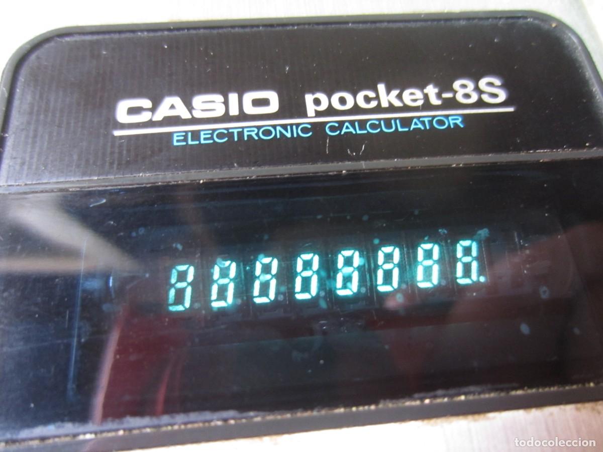 Antig&uuml;edades: Calculadora Casio Pocket 8S VFD - Foto 16