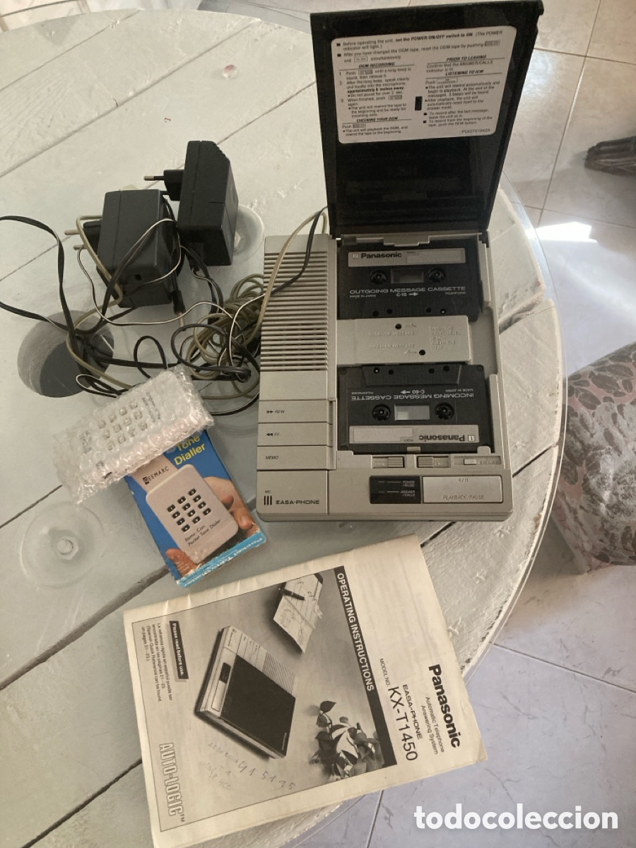 Tel&eacute;fonos: Contestador tel&eacute;fono antiguo - Foto 2