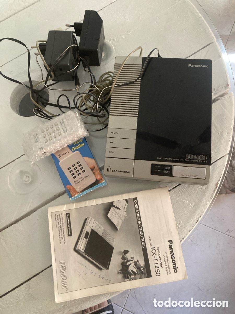 Tel&eacute;fonos: Contestador tel&eacute;fono antiguo - Foto 1