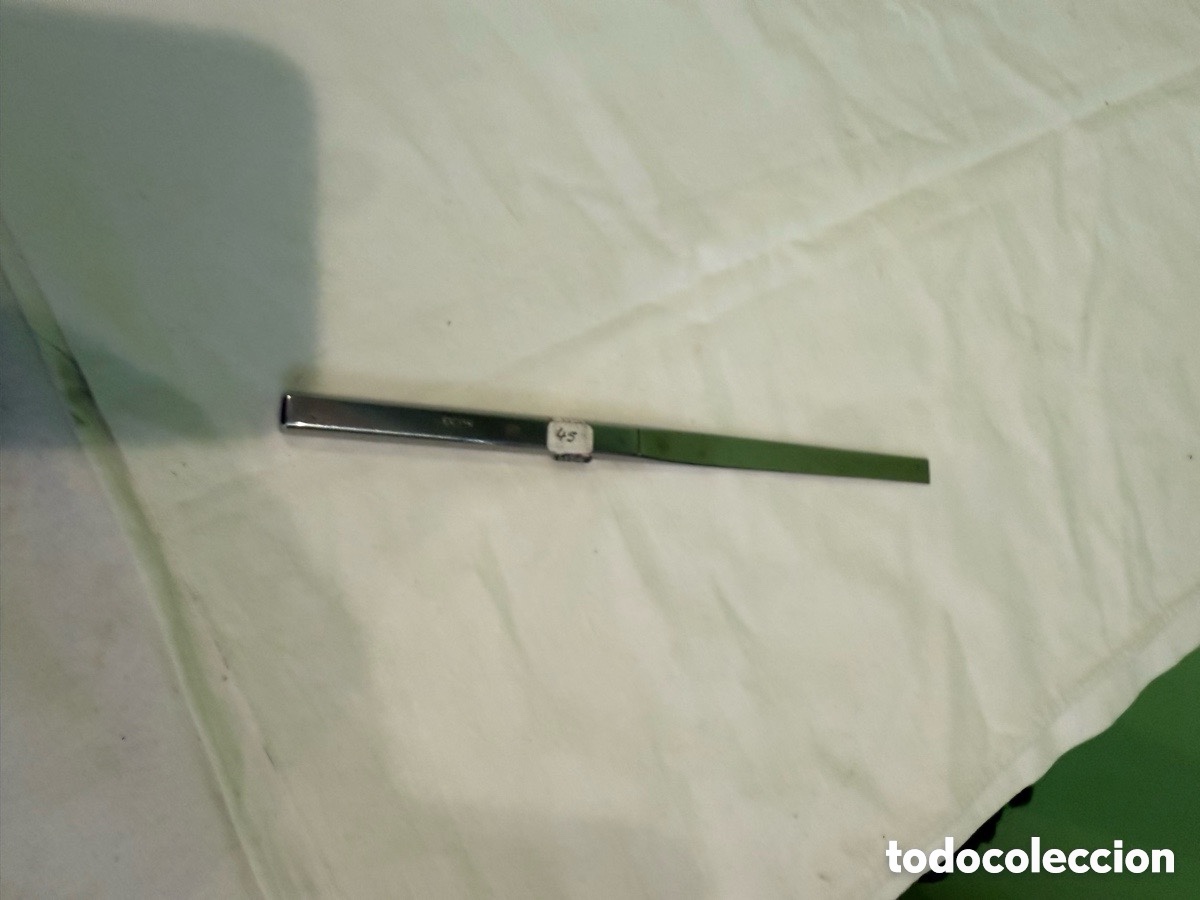 Oggetti Antichi: Antiguo separador quir&uacute;rgico m&eacute;dico Alpha acero inoxidable instrumental cirug&iacute;a 20 cm