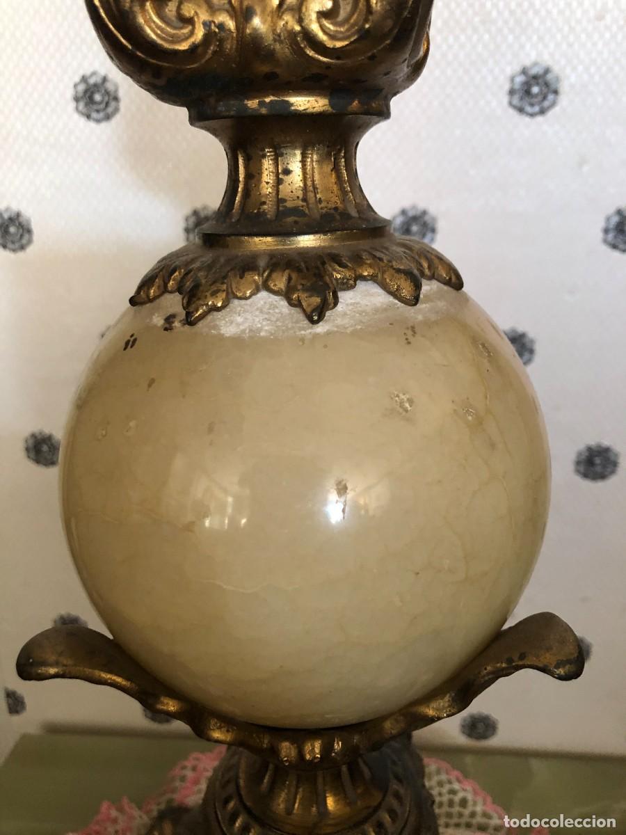 Antig&uuml;edades: TERMOMETRO DE CALAMINA, ALTURA 68 CM. - Foto 4