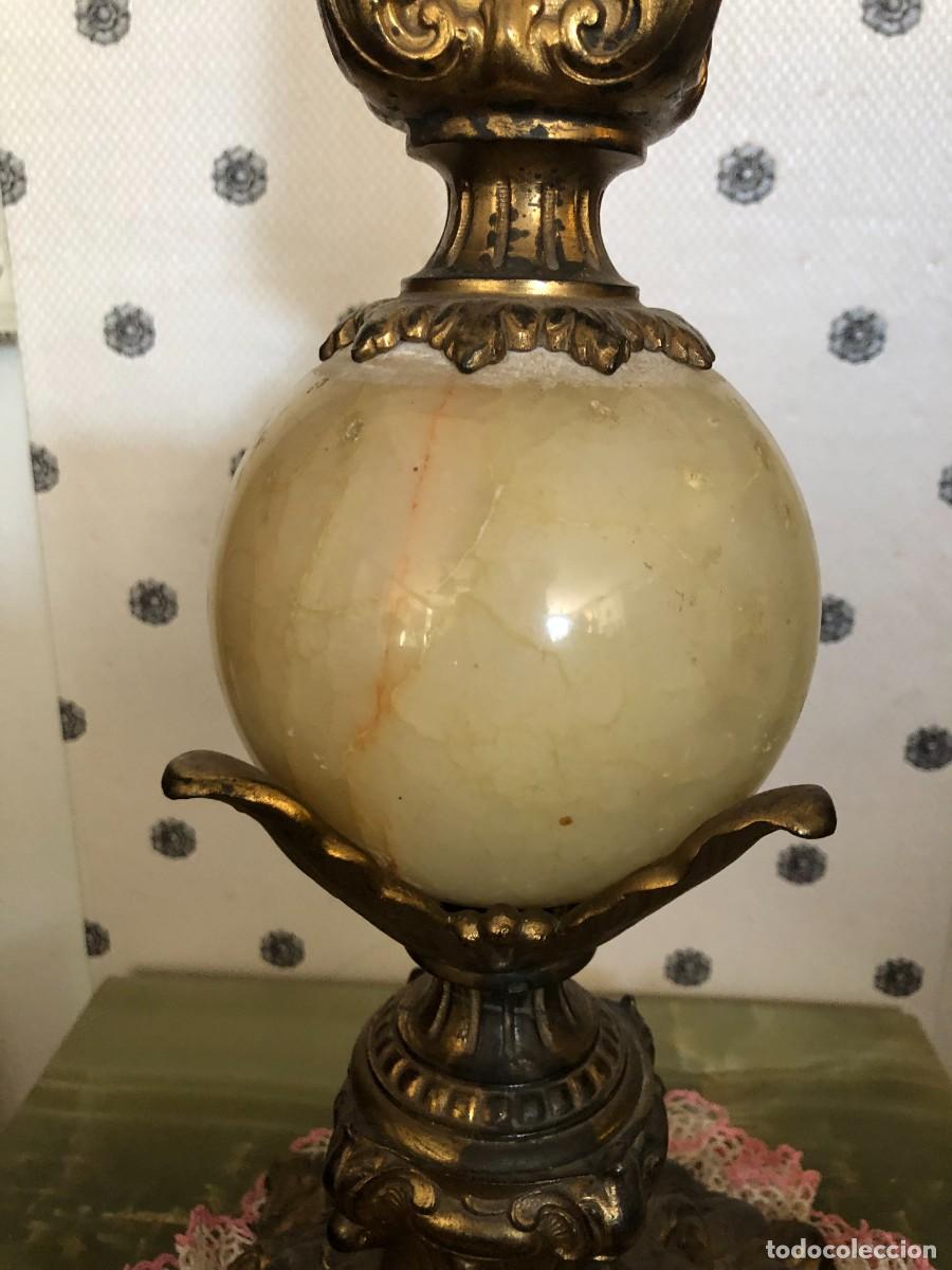 Antig&uuml;edades: TERMOMETRO DE CALAMINA, ALTURA 68 CM. - Foto 8