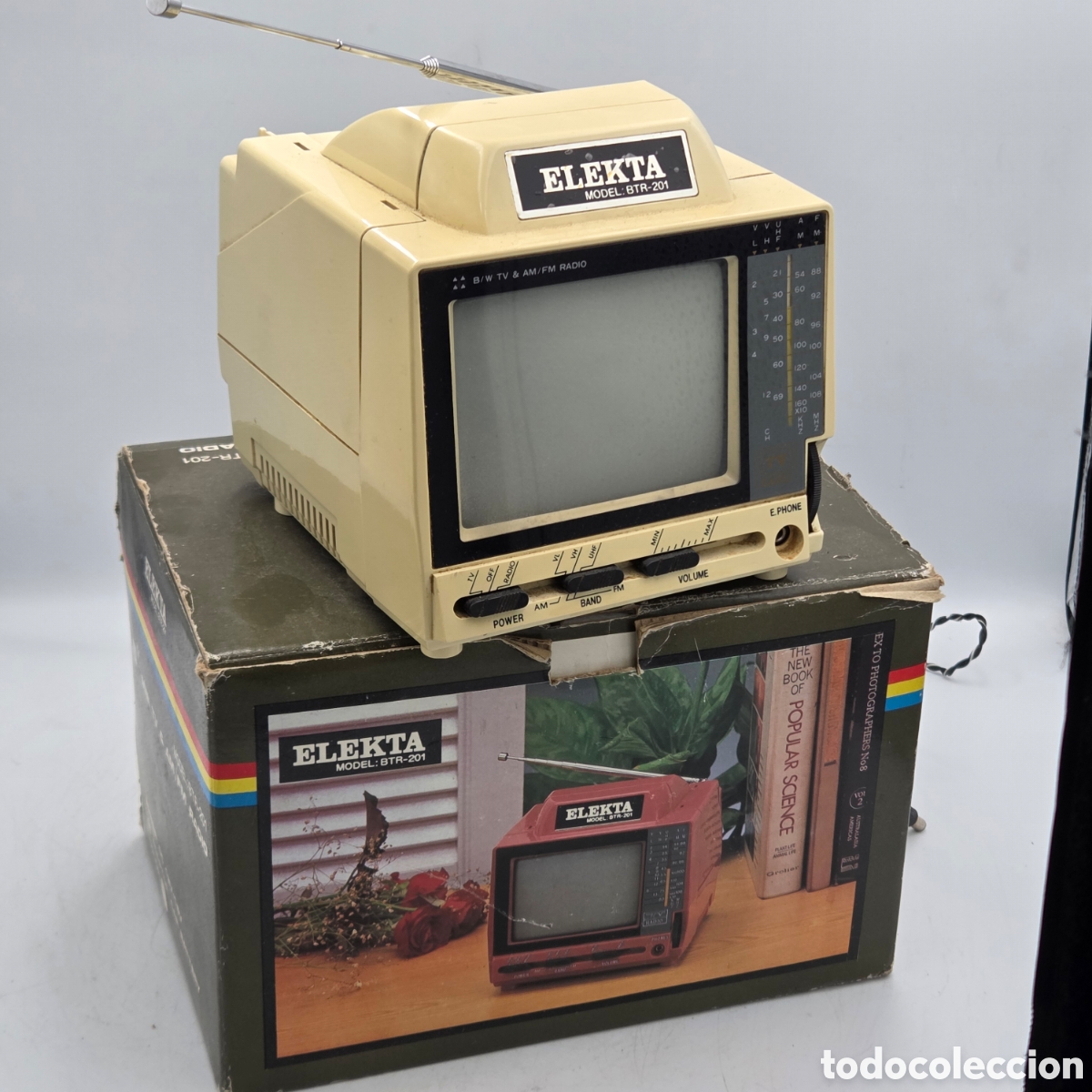Antiguidades: TELEVISI&Oacute;N ELEKTA BTR-201