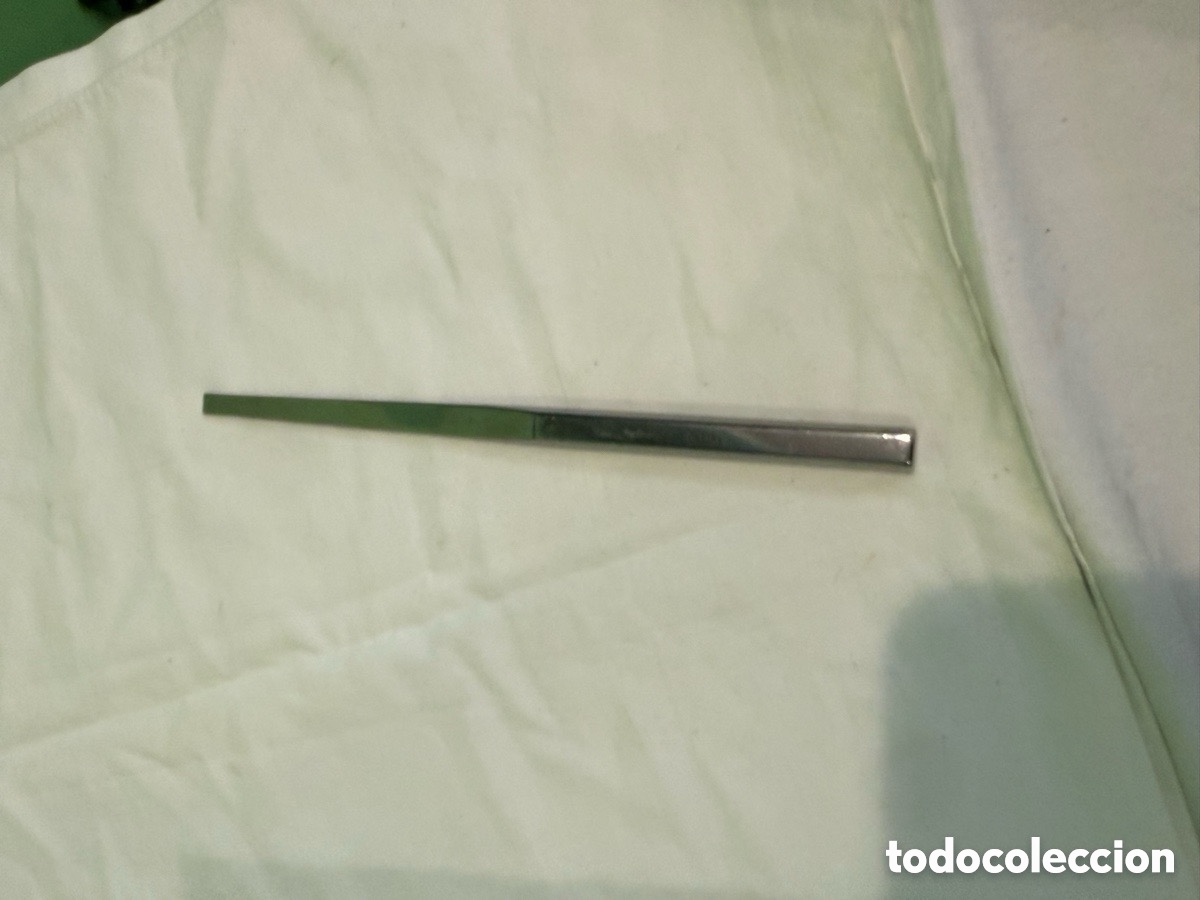 Antig&uuml;edades: Antiguo instrumental m&eacute;dico quir&uacute;rgico JMD Argentina acero inoxidable 20 cm
