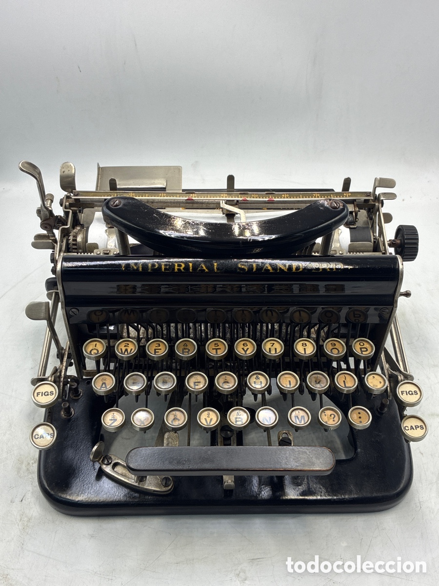 Antig&uuml;edades: M&aacute;quina de Escribir Imperial Standard. - Foto 1