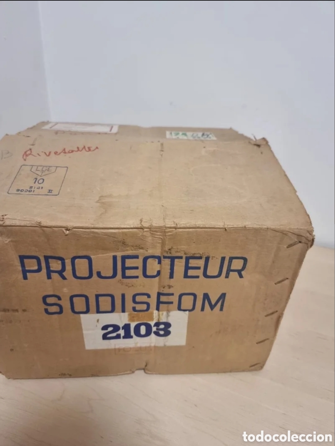 Antig&uuml;edades: Antiguo proyector diapositivas Sodisfom - Foto 9