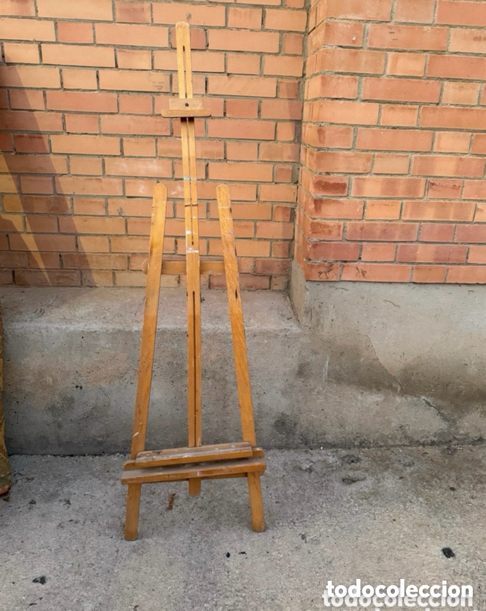 Antiguidades: Caballete de pintar profesional