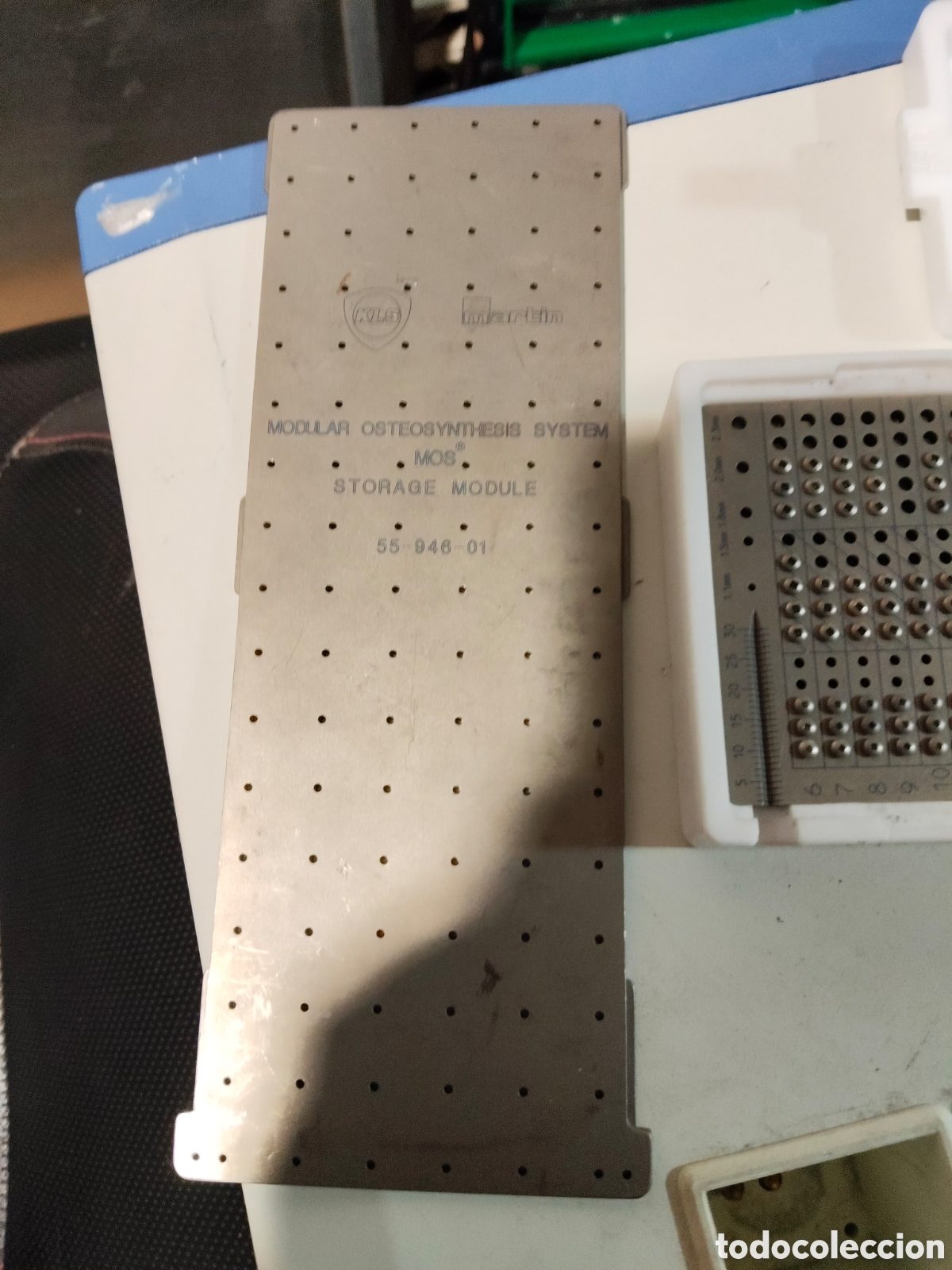 Antig&uuml;edades: Caja Quir&uacute;rgica KLS Martin MOS - Sistema Modular de Osteos&iacute;ntesis Maxilofacial y Traumatolog&iacute;a (Ref.