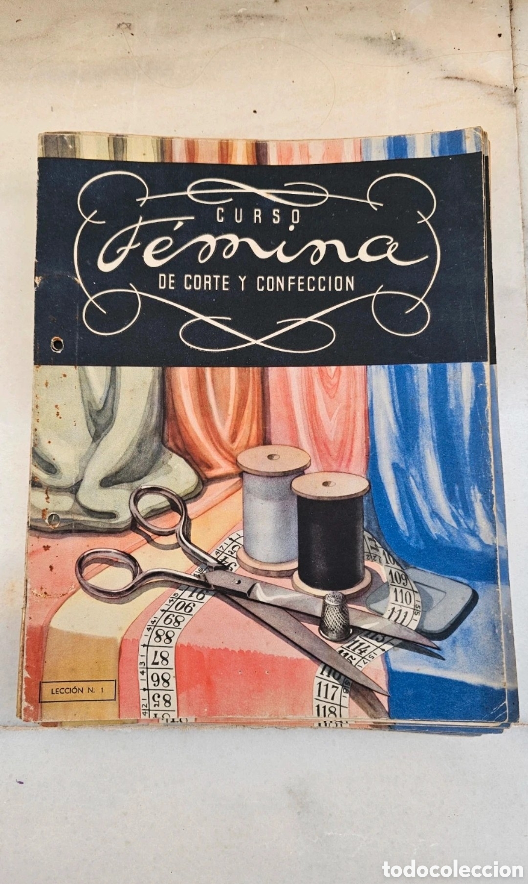 Antig&uuml;edades: Curso F&eacute;mina Completo de Corte y Confecci&oacute;n (CCC, 1949) + Extras