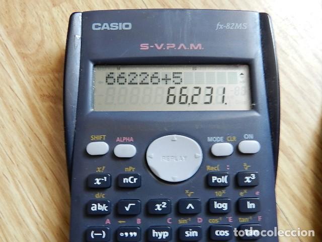 Antig&uuml;edades: Calculadora Casio fx-82MS Funcionando FX 82MS 82 MS - Foto 3