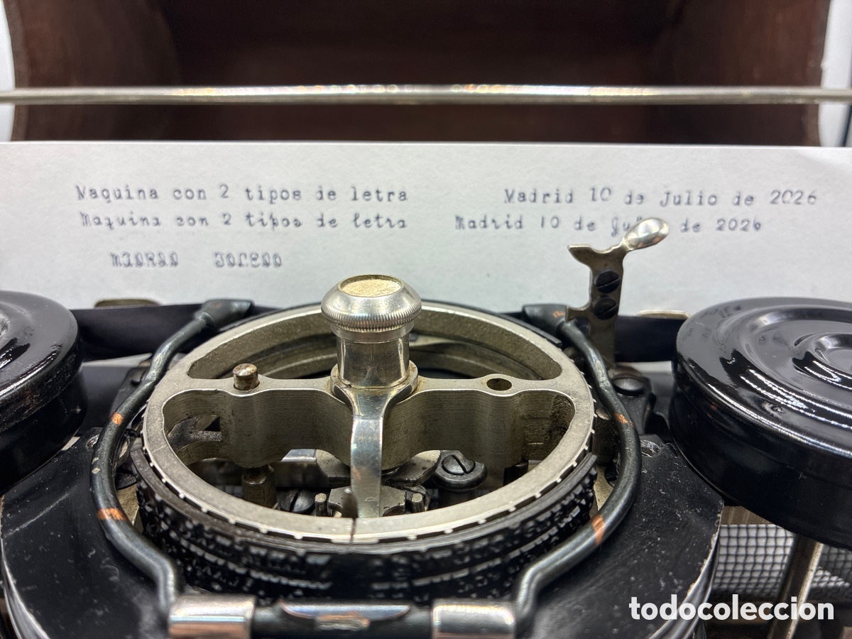 Antig&uuml;edades: M&aacute;quina de escribir Hammond M&uacute;ltiplex. - Foto 5