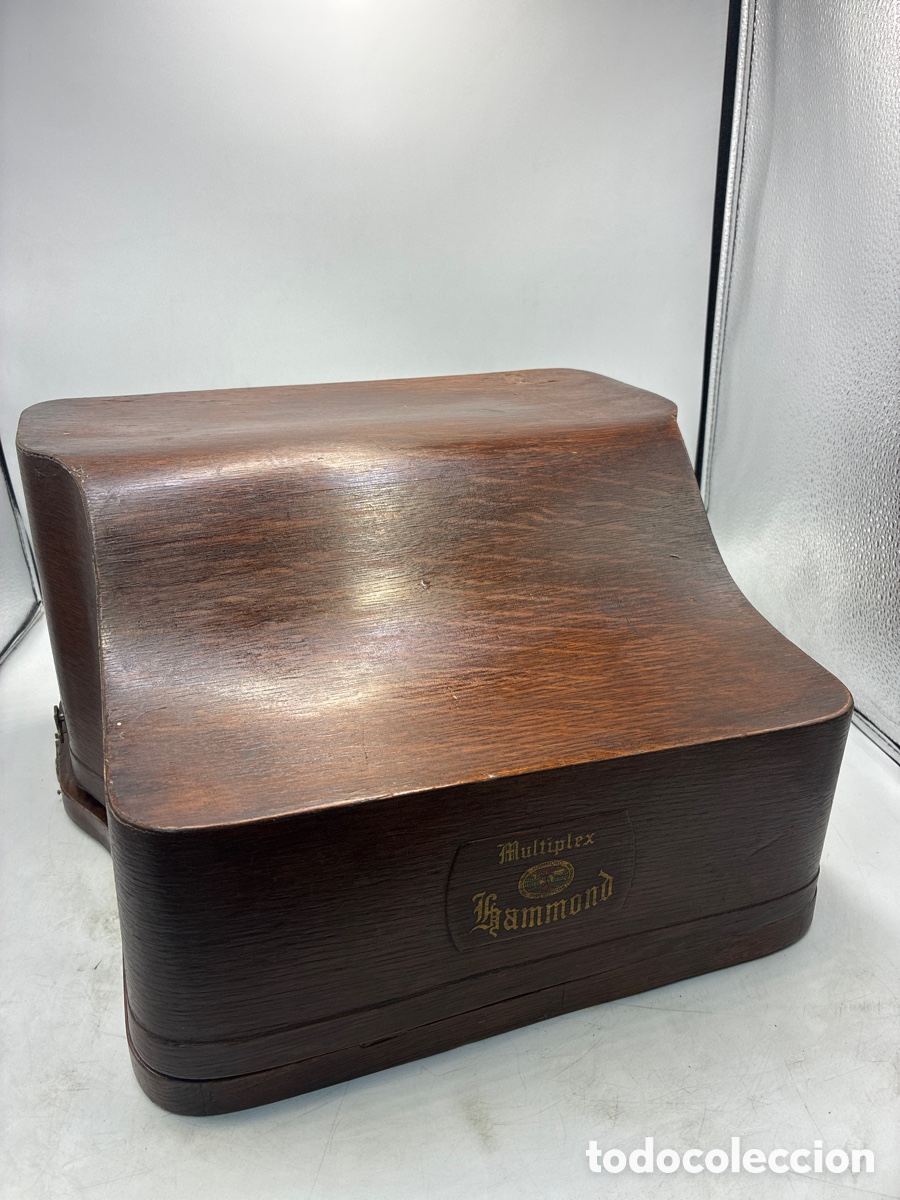 Antig&uuml;edades: M&aacute;quina de escribir Hammond M&uacute;ltiplex. - Foto 11