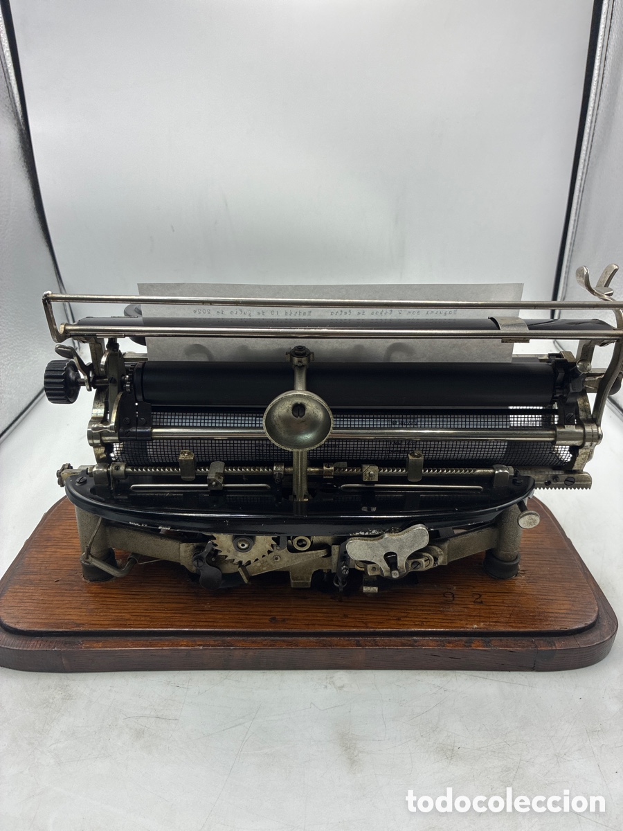 Antig&uuml;edades: M&aacute;quina de escribir Hammond M&uacute;ltiplex. - Foto 10