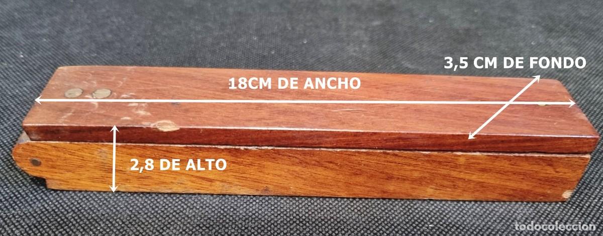 Antig&uuml;edades: ANTIGUA BALANZA DE BOLSILLO PARA ONZAS DE ORO - Foto 11