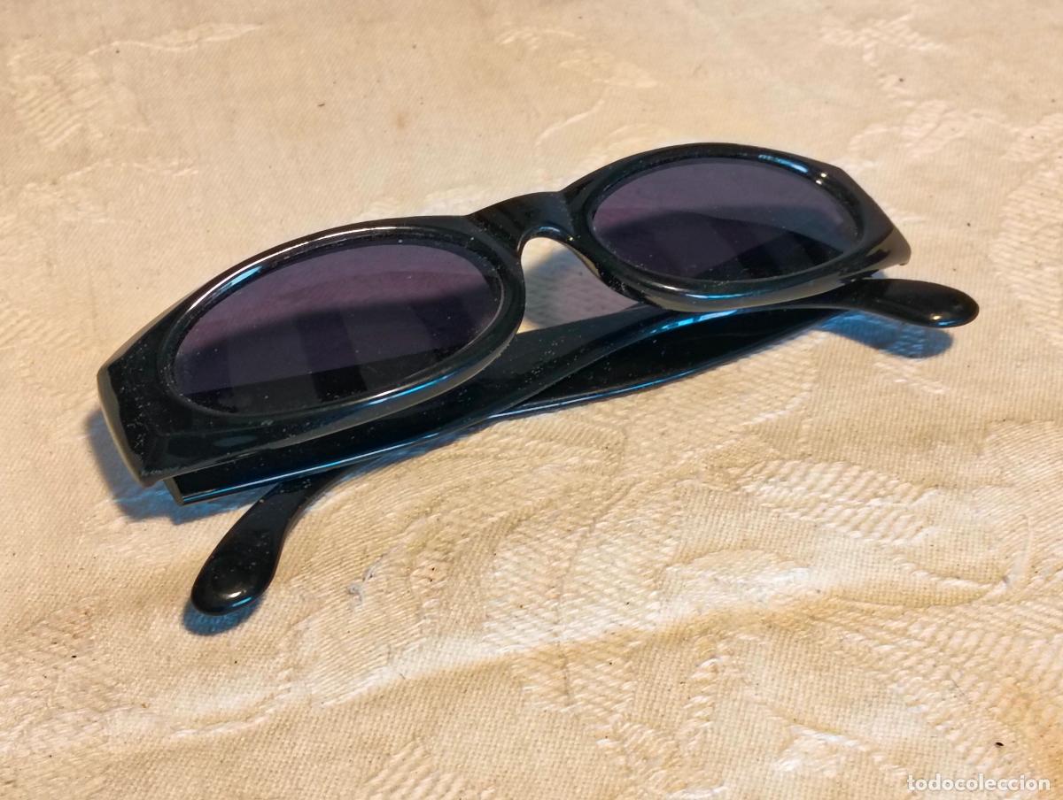 Antiquit&auml;ten: Gafas de sol antiguas vintage a&ntilde;os 80-90 negras Fesan