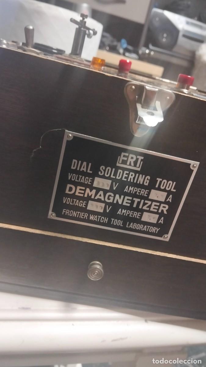 Antig&uuml;edades: Soldador desmagnetizador vintage relojero