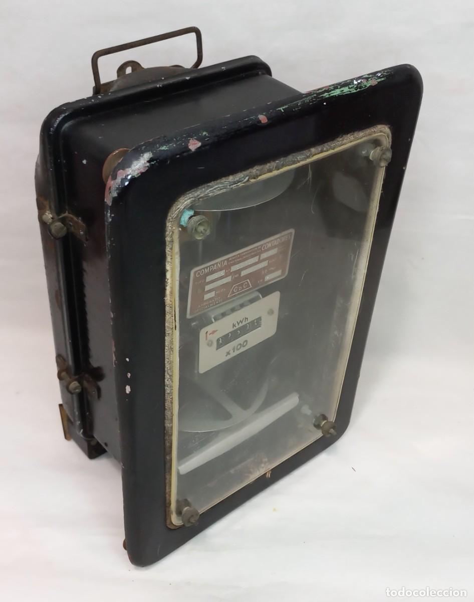 Antig&uuml;edades: ANTIGUO CONTADOR ELECTRICO