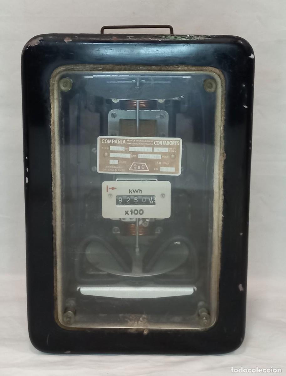 Antig&uuml;edades: ANTIGUO CONTADOR ELECTRICO - Foto 2
