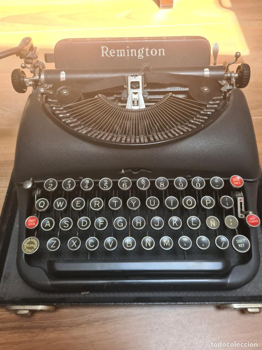 Antig&uuml;edades: M&aacute;quina de escribir REMINGTON portatil modelo 5