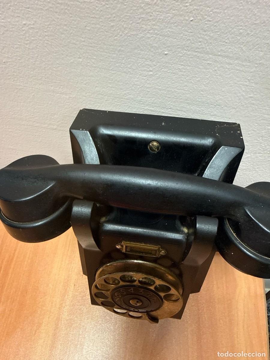 Tel&eacute;fonos: Tel&eacute;fono antiguo de pared - Foto 2
