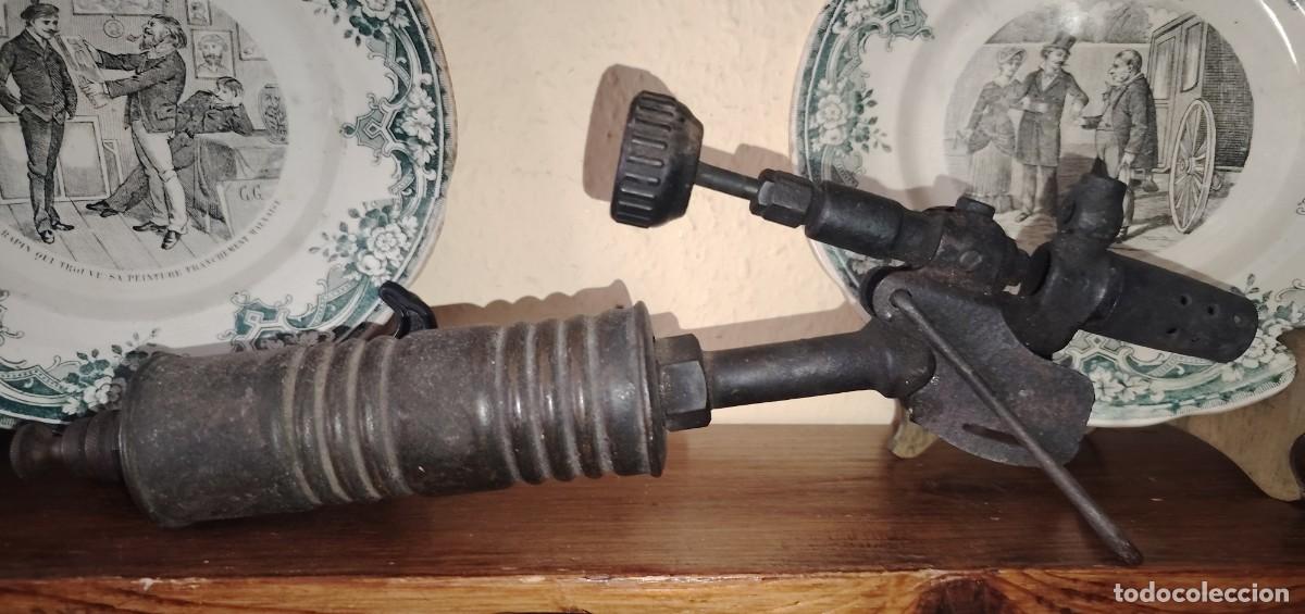 Antig&uuml;edades: SOPLETE ANTIGUO ORIGINAL ESTILO STEAMPUNK
