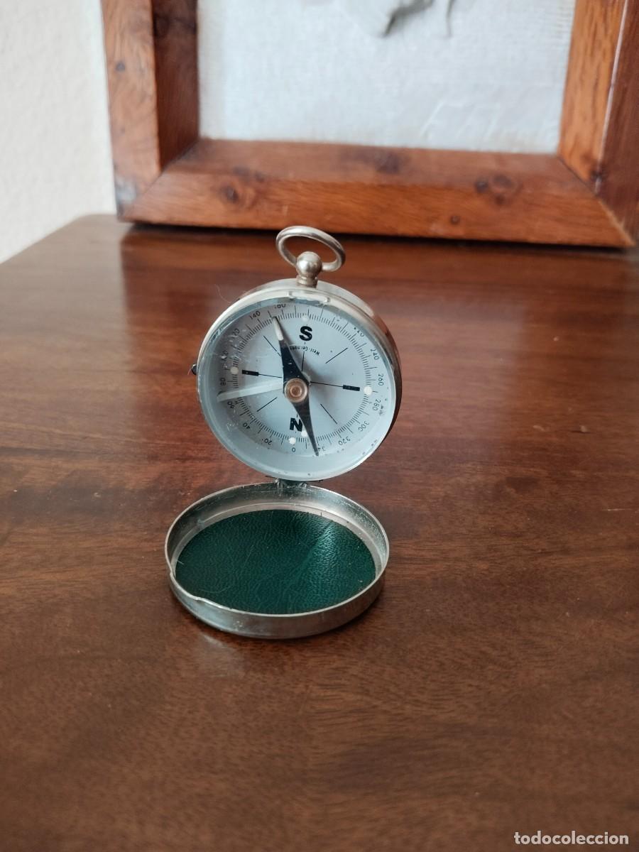 Antiques: Br&uacute;jula West Germany. Funcionando.