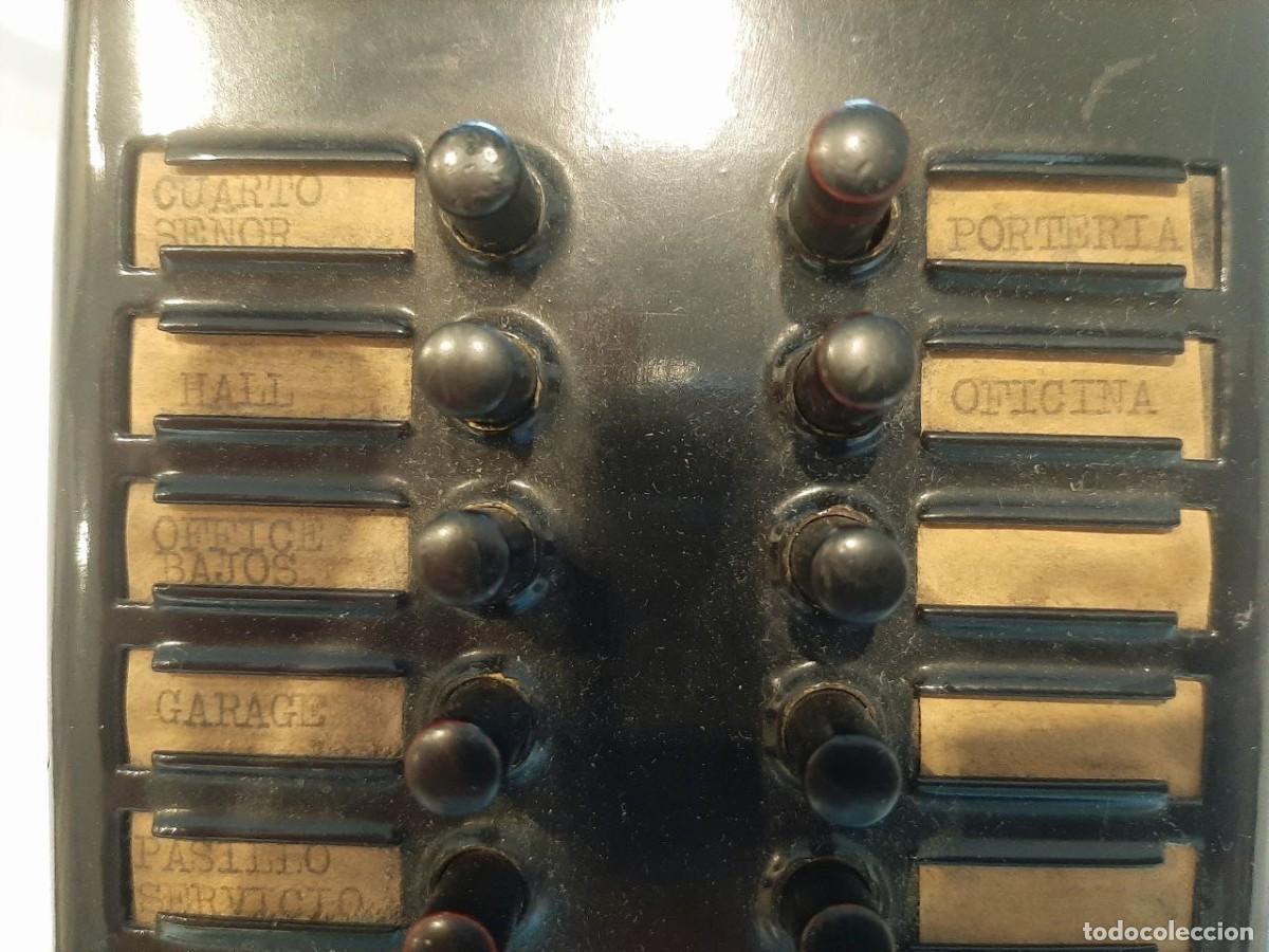 Tel&eacute;fonos: Antiguo telefono y auriculares, circa 1900. - Foto 8