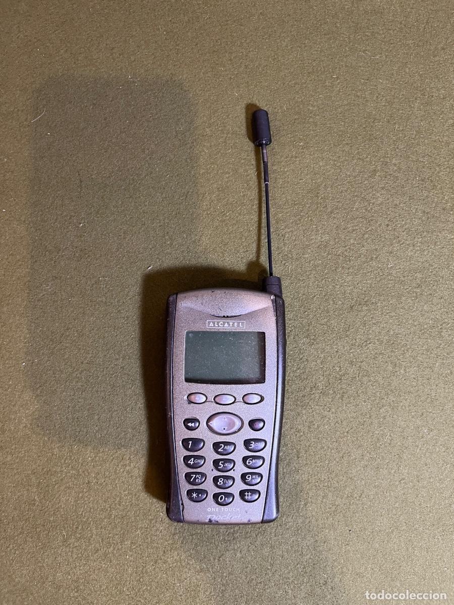 Tel&eacute;fonos: Tel&eacute;fono m&oacute;vil Alcatel One Touch Pocket vintage GSM con antena extensible y bater&iacute;a original